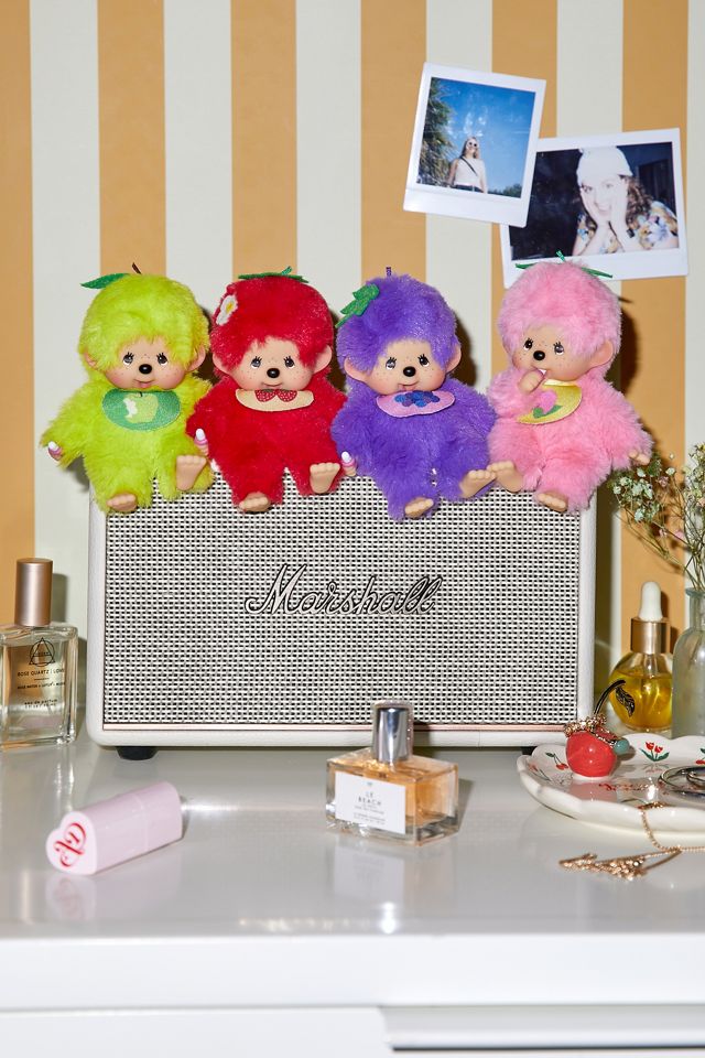 Monchhichi Purple Fruit Beanie Plushie #3
