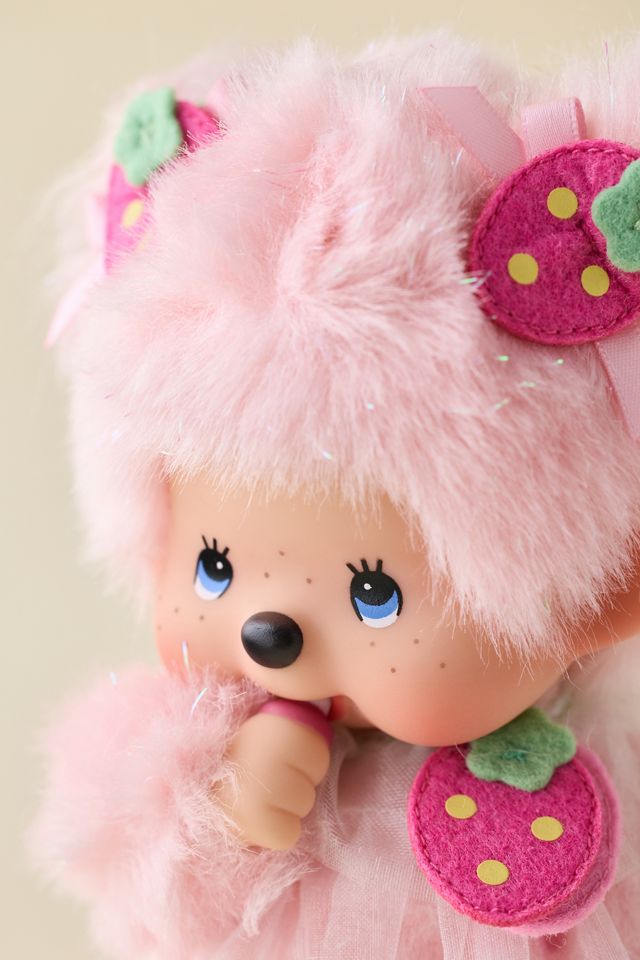 Monchhichi Strawberry Girl Plushie #1