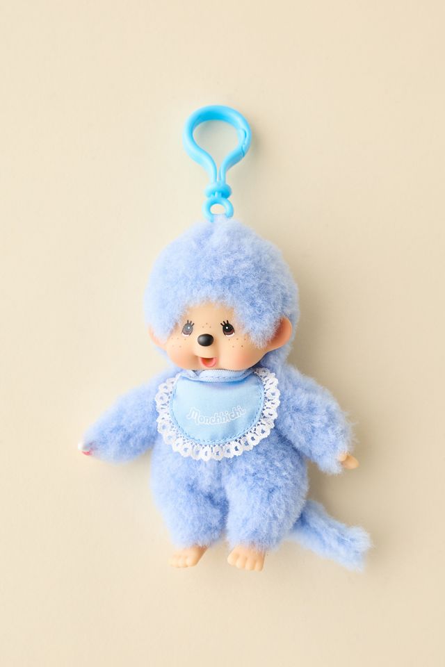 Portachiavi Peluche Monchhichi Azzurro #1