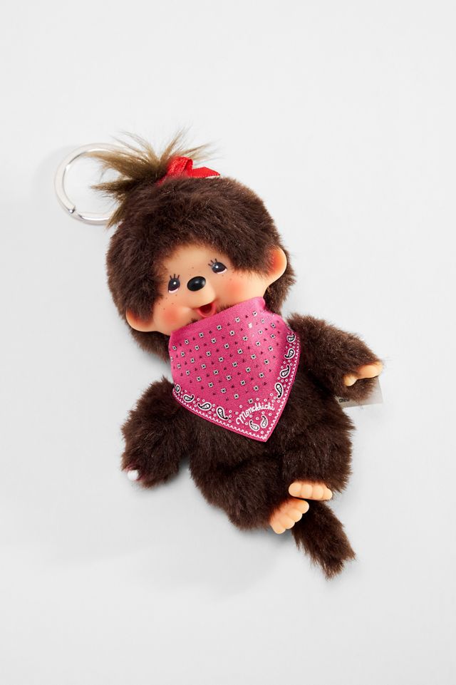 Porte-clés Fille au Bandana Monchhichi #1