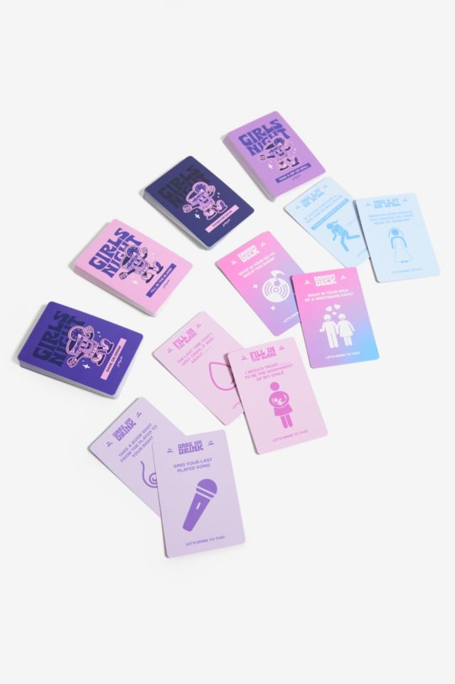 Let's Drink To That Girls Night In Card Game | Urban Outfitters UK