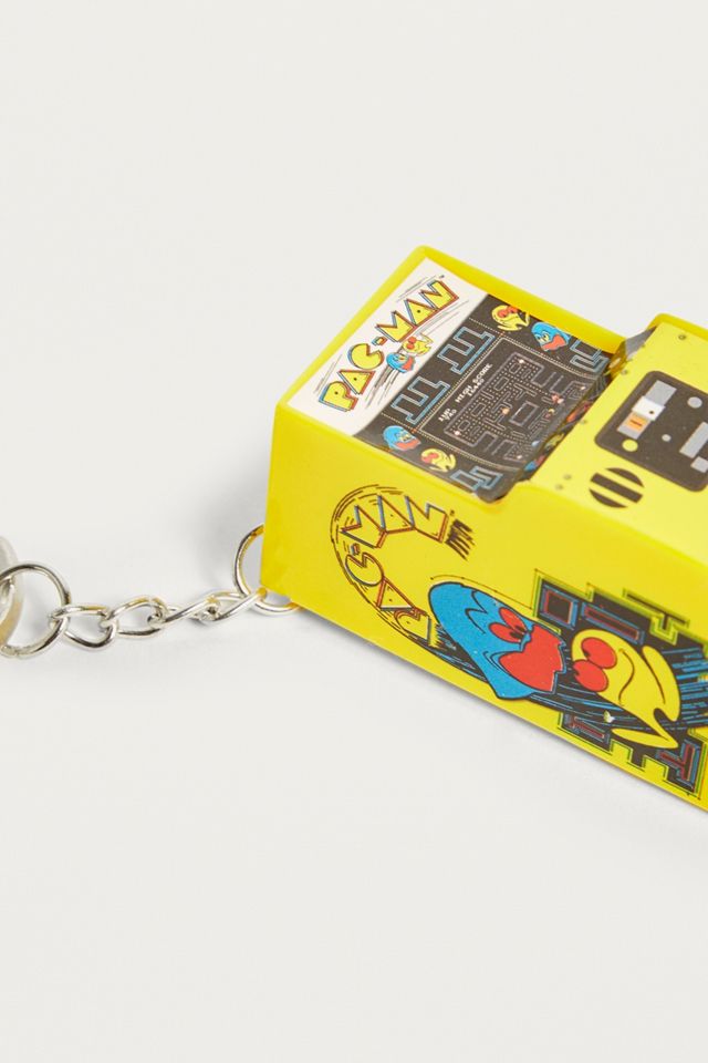 Porte-clés PAC-MAN Arcade – Mini Jeu LCD Avec Sons Authentiques – Commandes Directionnelles – Cadeau Rétro Pour Enfants Et Adultes