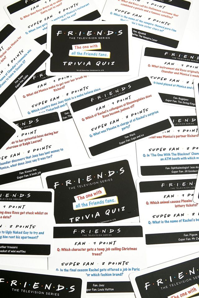 Friends Trivia Quiz Game #1