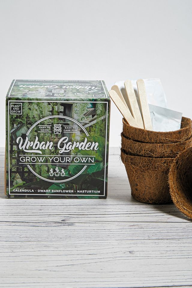 Gift Republic Grow Your Own Urban Garden Kit | Urban Outfitters UK