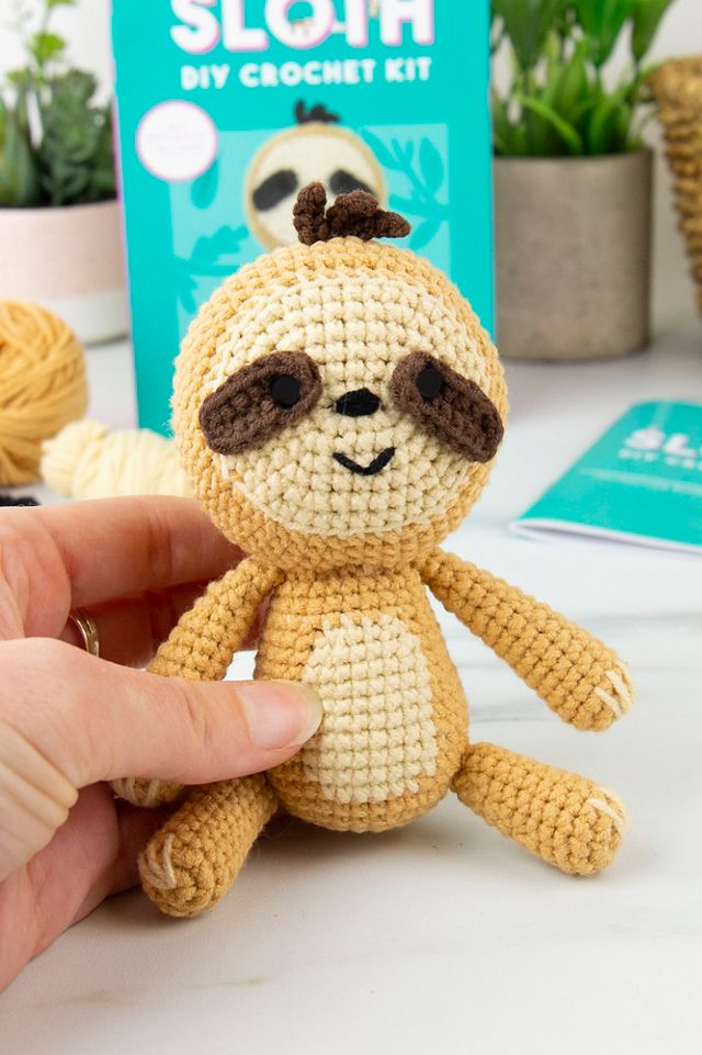 Sloth DIY Crochet Kit #1