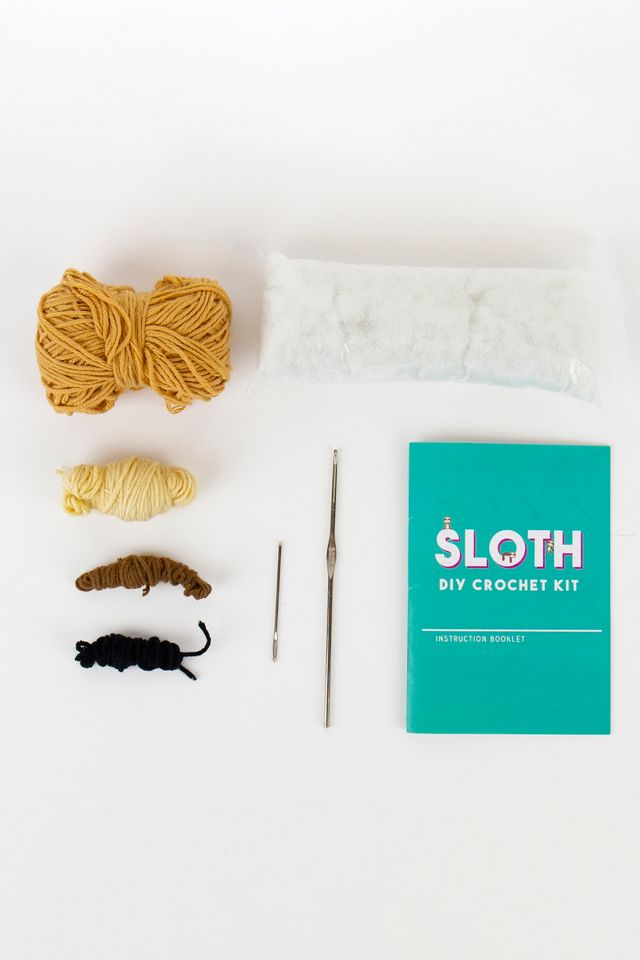 Sloth DIY Crochet Kit #2