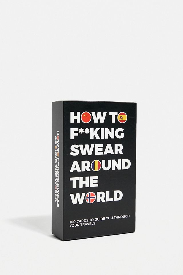 Jeu de cartes How To F**king Swear Around The World
