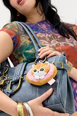 Ciondolo per borsa in pelle vegana fatto a mano: portachiavi con animali, ciondolo per borsa, accessori per ciondolo per borsa, regalo unico - Italia