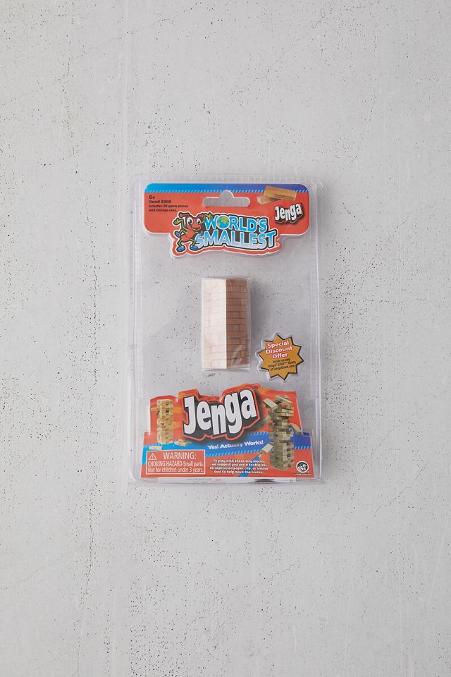 El juego de Jenga más pequeño del mundo #2