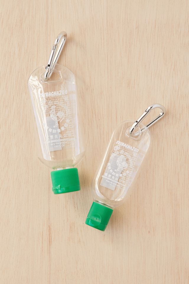 Sriracha To-Go Bottle Keyring Set #1