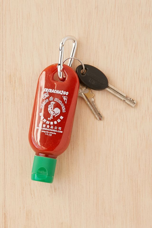 Sriracha To-Go Bottle Keyring Set #2