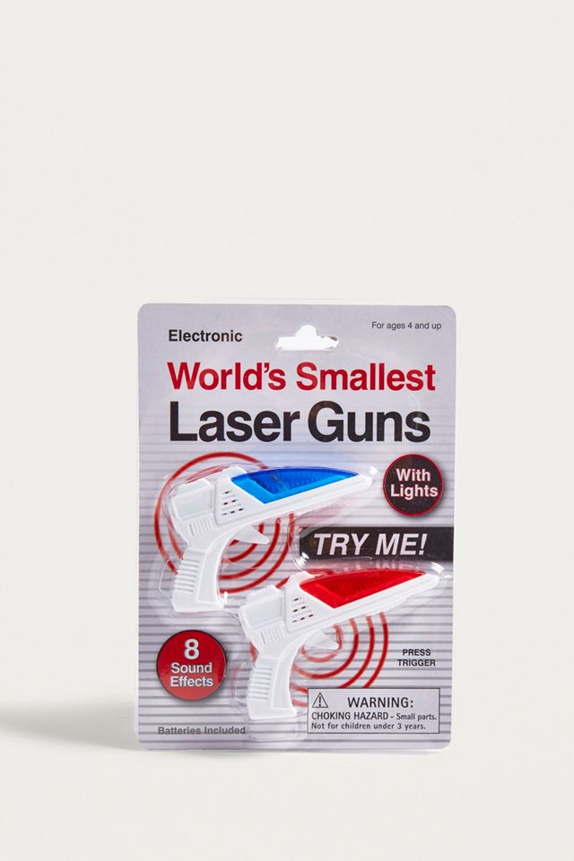 World's Smallest Laser Guns