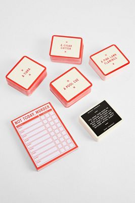Not Today, Murder Card Game