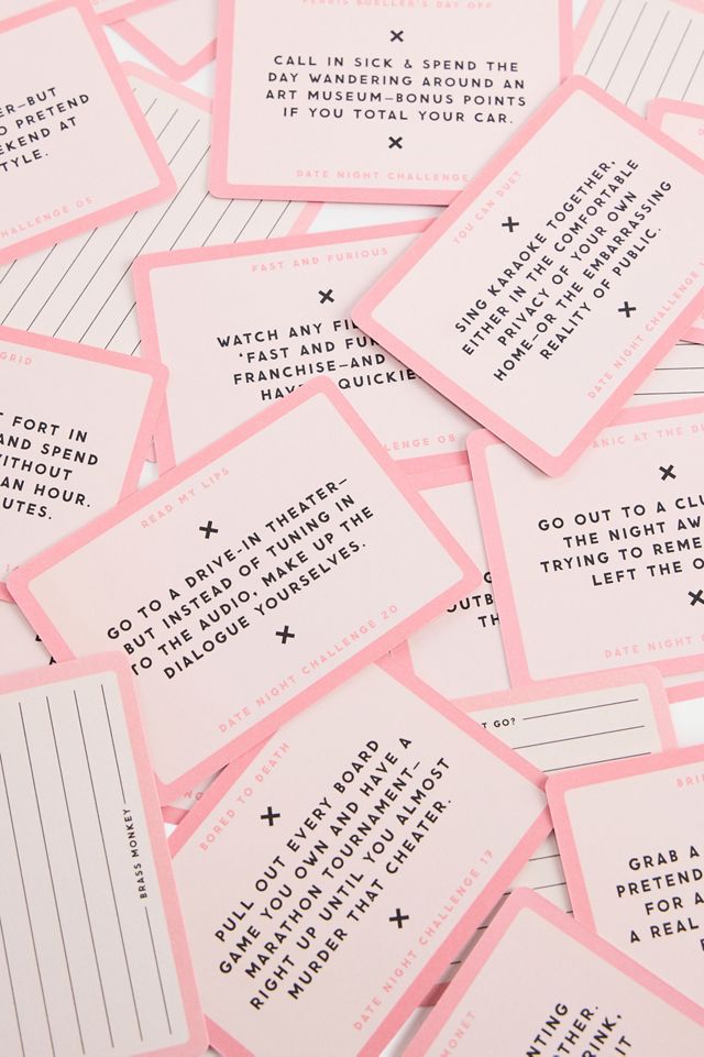 Date Night Challenges Card Game #1
