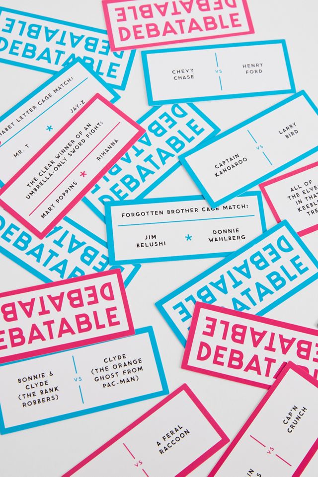 Debatable Card Game #1