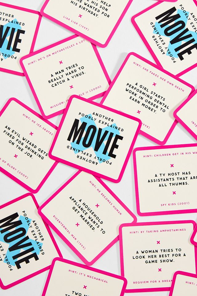 Poorly Y2K Movies Card Game #1