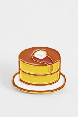 Hightide Pancake Pin Badge at Urban Outfitters