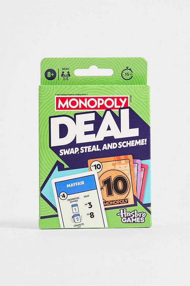 Monopoly Deal, un jeu de cartes pour des parties rapides et tactiques Monopoly Deal, un jeu de cartes pour des parties rapides et tactiques