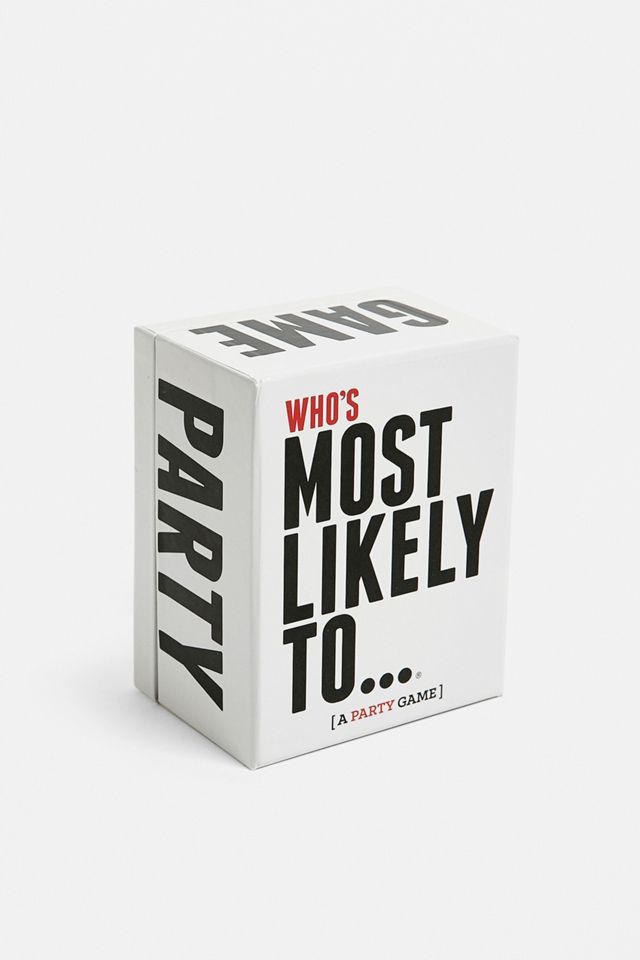 Who’s Most Likely to… Party Game #2