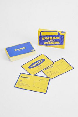 Swear Or Chair Card Game