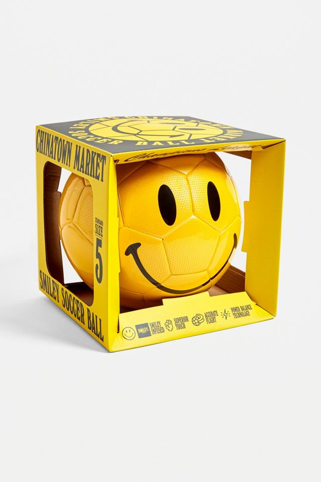 Chinatown Market X Smiley Happy Face 29.5” Full Size White Basketball – Limited Edition Collectible