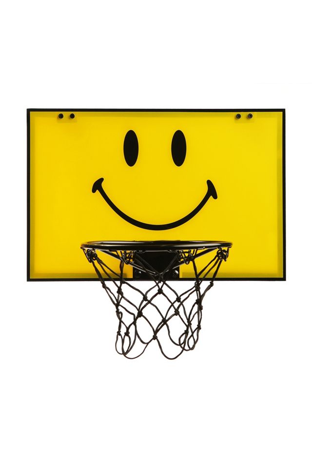 Chinatown Market X Smiley Over-The-Door Mini Basketball Hoop
