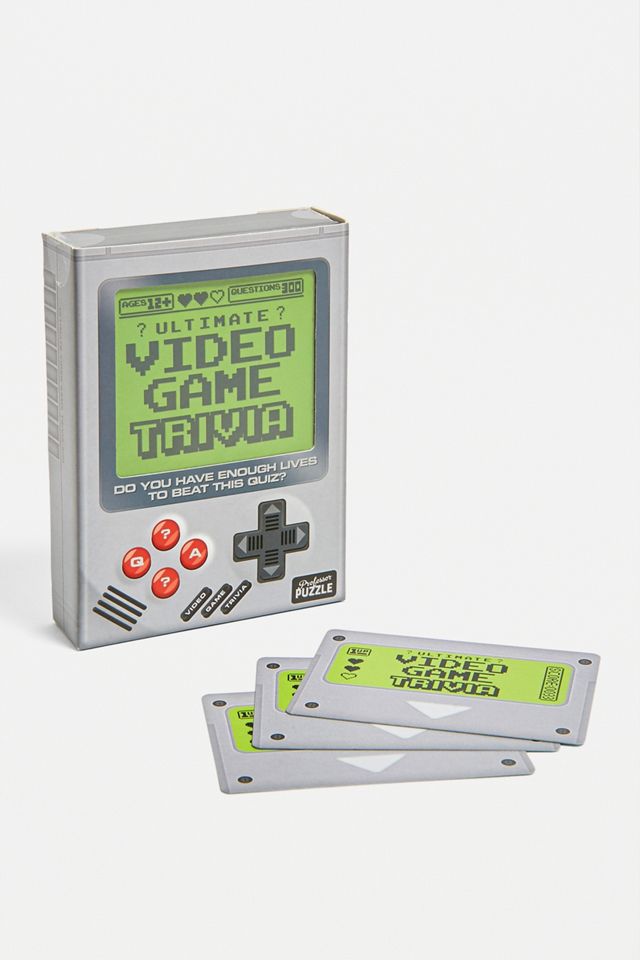 The Ultimate Video Game Trivia Quiz Game Urban Outfitters Uk