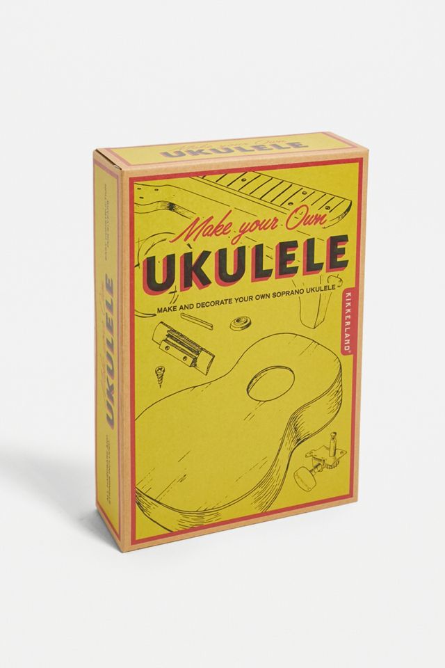 Kit De Fabrication De Guitare Ukulélé En Bois Fait À La Main, Construisez Votre Propre Guitare Ukulélé Kit De Démarrage Pour Ukulélé