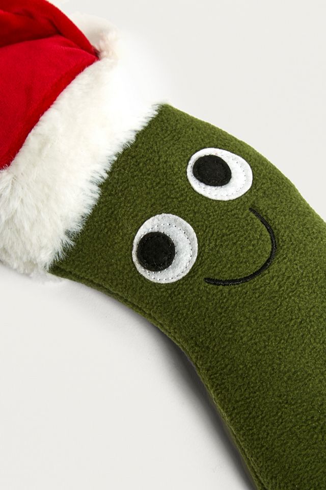 Huggable Christmas Pickle Cooling and Heating Pad #2