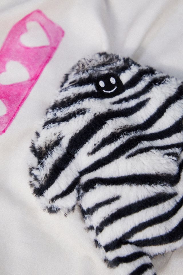 Huggable Zebra Print Betty Yeti Hand Warmer #1