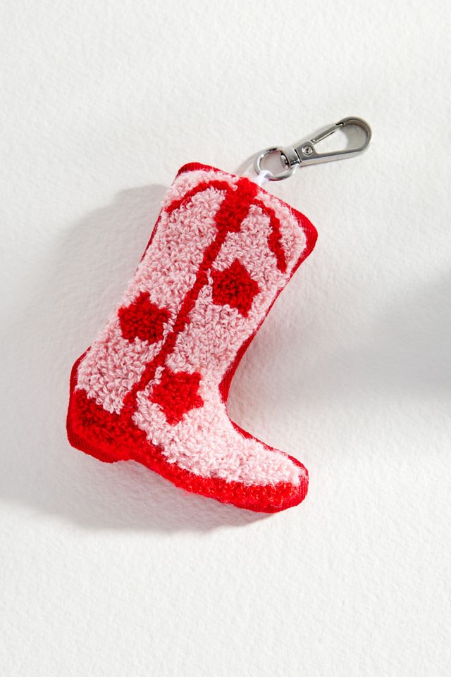 Western Boot Plush Keyring #1