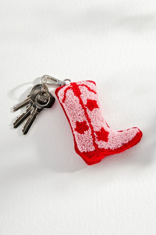 Western Boot Plush Keyring #2