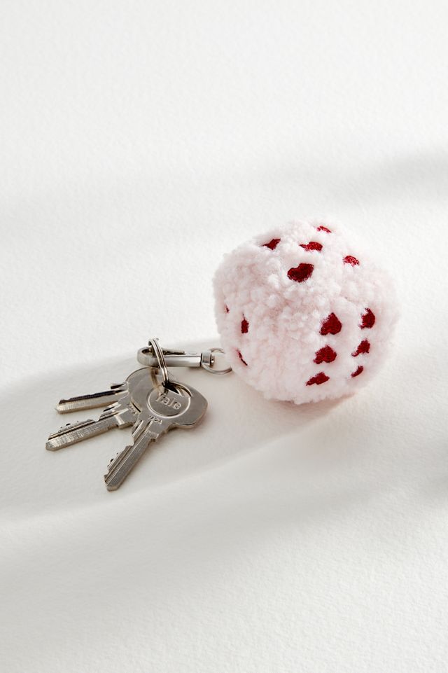 Heart Dice Keyring  #1