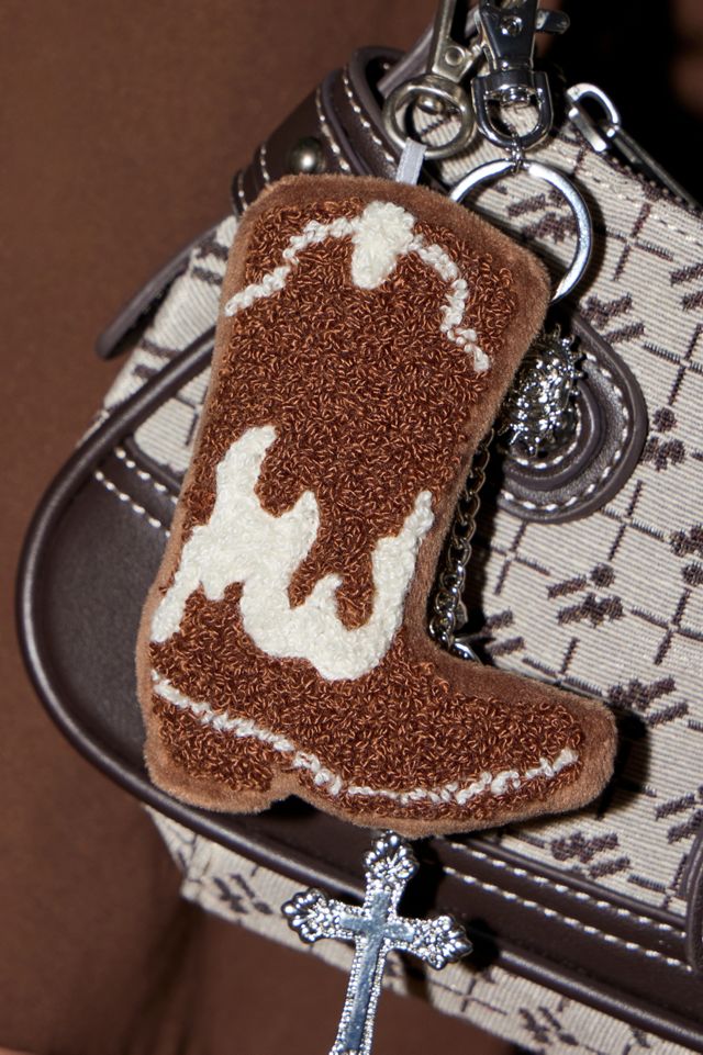 Carrie Brown Western Boot Keyring #1