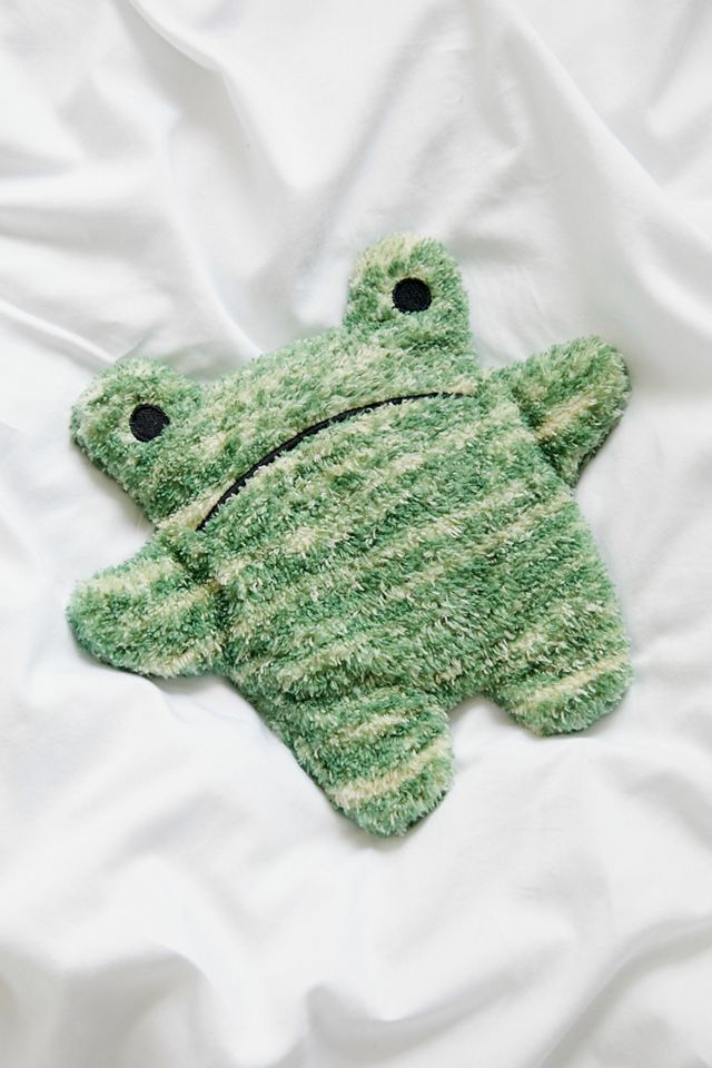 Huggable Grumpy Frog Heating Pad Urban Outfitters UK