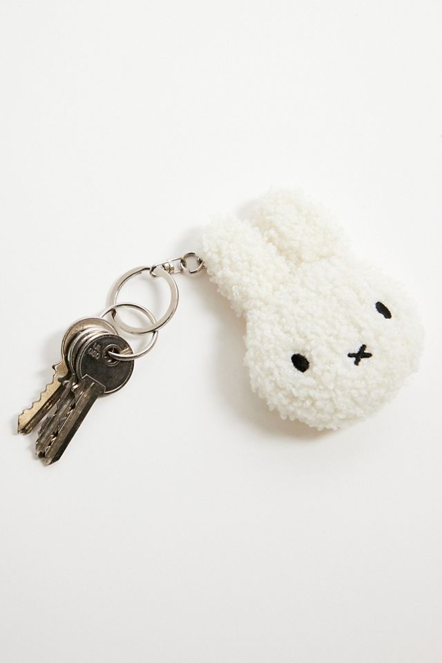 Miffy White Boucle Keyring #2
