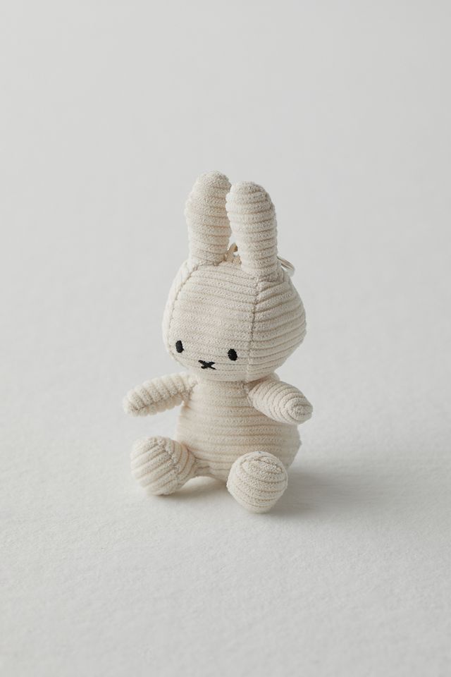 Miffy White Corduroy Keyring #2