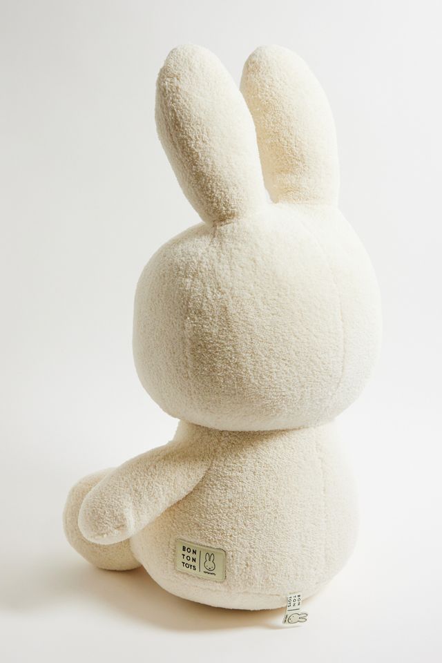 Sitzendes XL-Frottee-Plüschtiert „Miffy“ in Weiß #4
