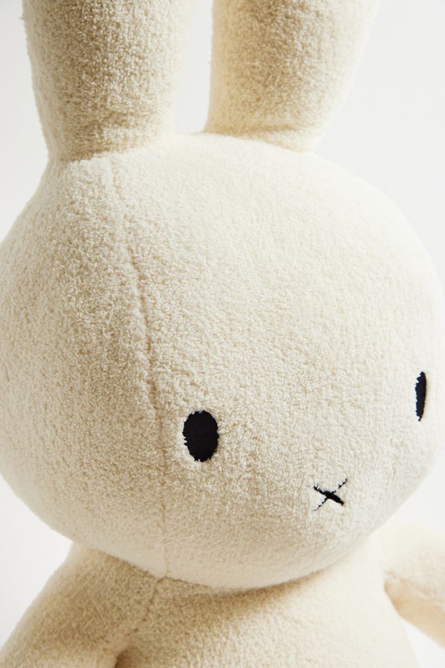 Sitzendes XL-Frottee-Plüschtiert „Miffy“ in Weiß #5