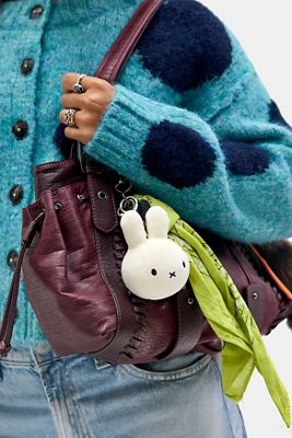Llavero Squish Blanco de Miffy