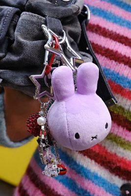 Porte-clés Squish lilas Miffy