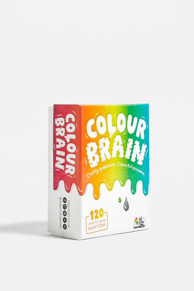 Colourbrain Travel Edition: A Family Board Game Filled With Crafty, Colourful Questions