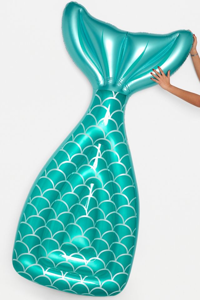 Sunnylife – Luxuriöses Schwimmkissen im Meerjungfrauendesign