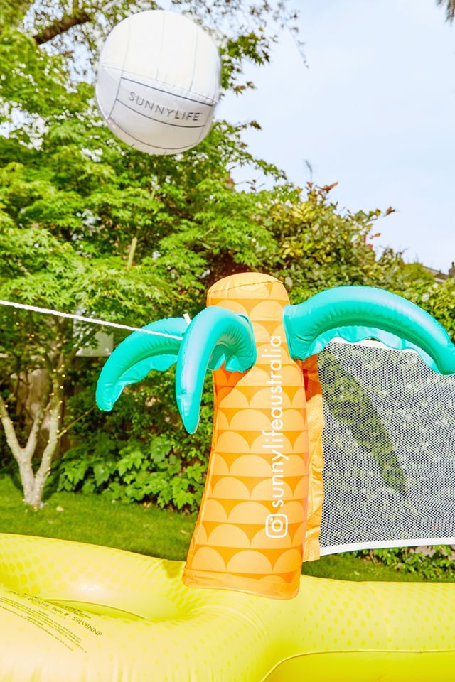 Sunnylife Inflatable Palm Tree Volleyball Net Pool Float | Urban ...