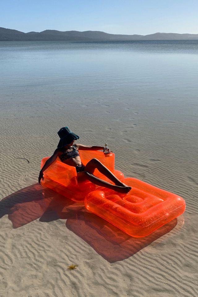 Sunny Life Red Lilo Inflatable Chair #1