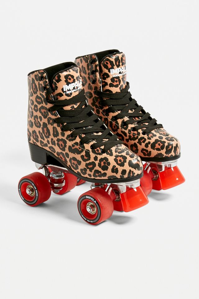 Impala Rollerskates - Patins à roulettes 4 roues motif léopard #1