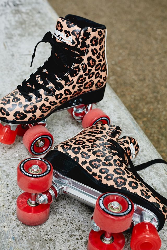 Impala Rollerskates - Patins à roulettes 4 roues motif léopard #2