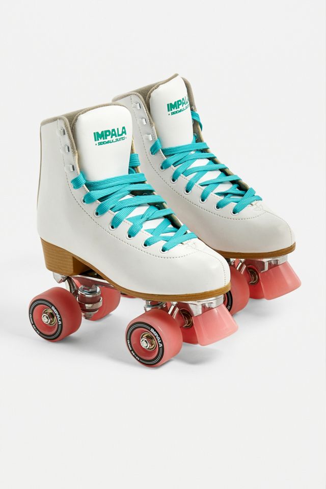 Patins à roulettes quad blancs Impala #1