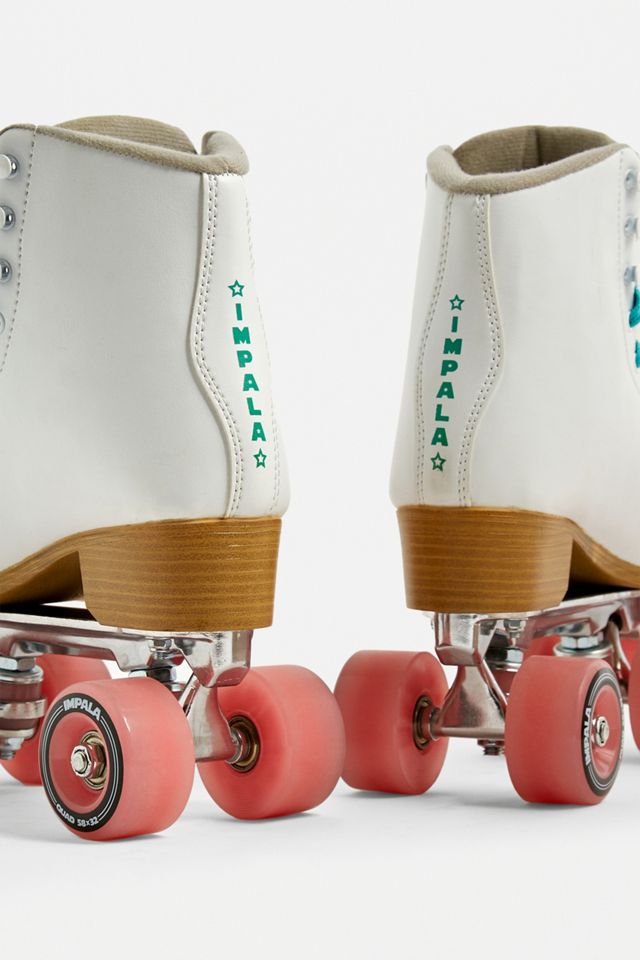 Patins à roulettes quad blancs Impala #4