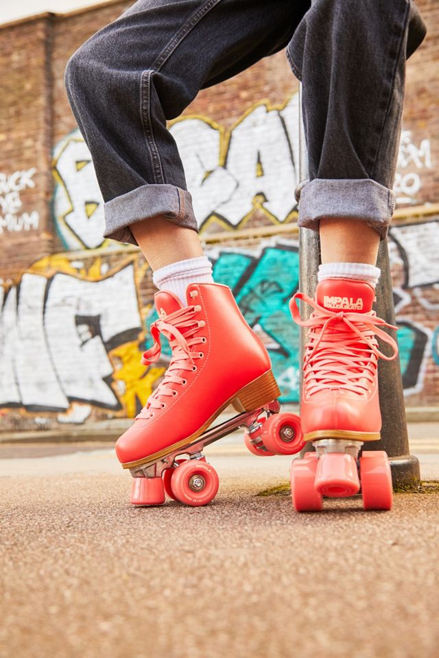 Impala Rollerskates Coral Quad Roller Skates Urban Outfitters UK